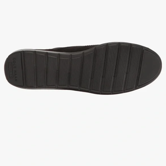 NIB Cole Haan Grand Tour Suede Wintip Oxford In Black Suede Women’s Size 9.5 - Picture 5 of 9